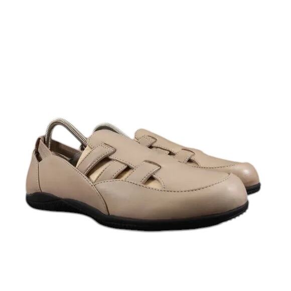 Softwalk Shoes Women 9 Loafer Ballet Flat Slip On Hampton Leather Comfort Casual - Picture 1 of 16